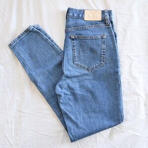 Everlane Medium Blue High Rise Skinny Jeans Size 26 Regular